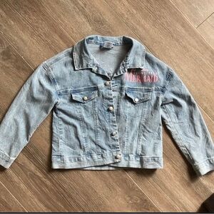 Disney The Little Mermaid Jean Jacket - Blue and Pink